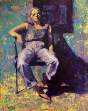 The Artist at Fifty-One
oil, 20 x 16"
$1,400